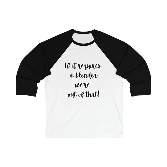 Blender Baseball Tee