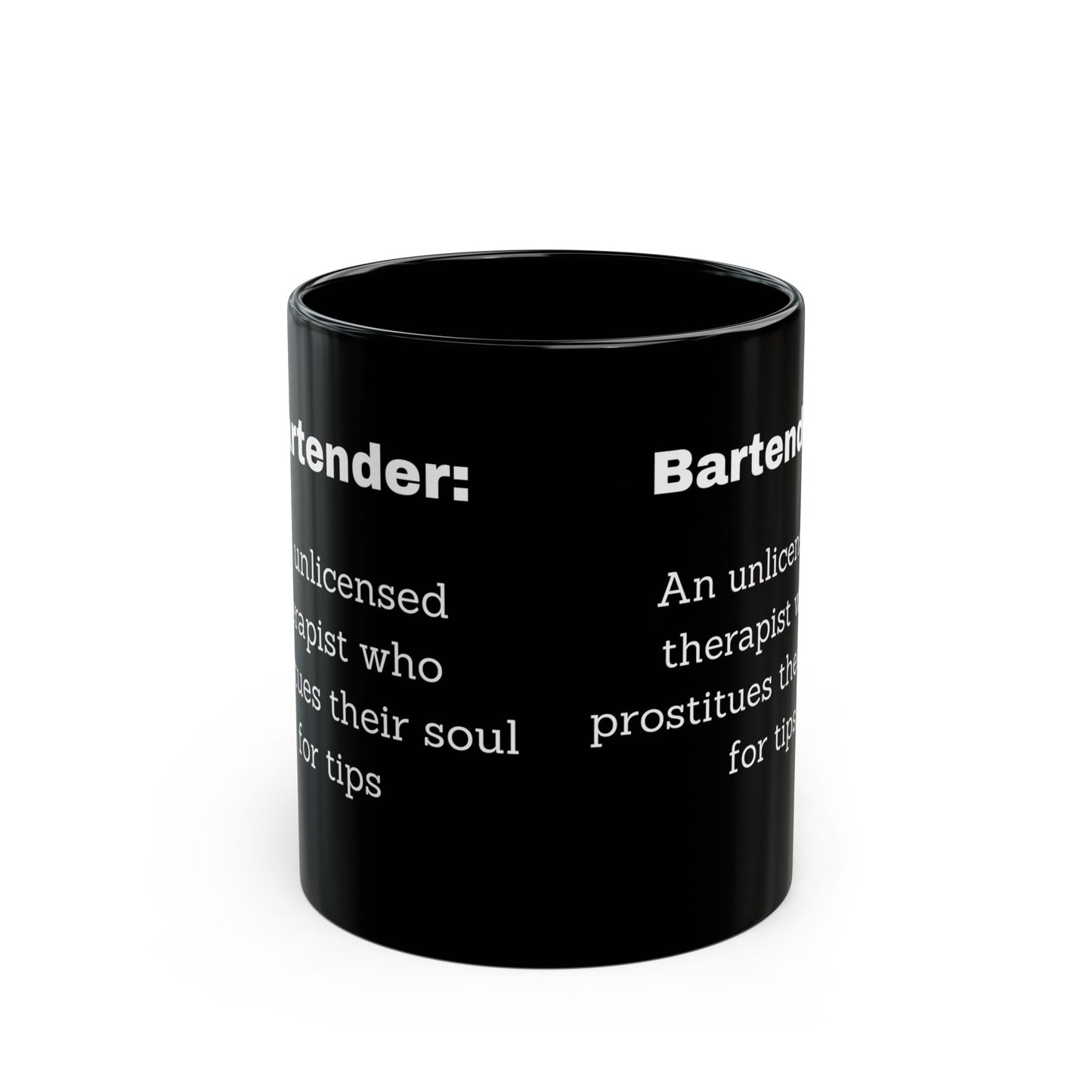 Unlicensed Therapist Mug Black (11oz)